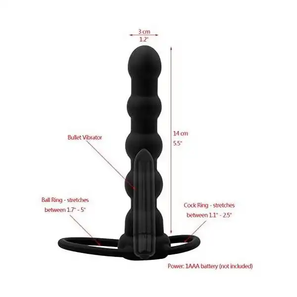 Hand-Free Male Prostate Massage Anal with penis sleeve