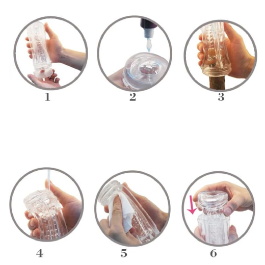 Hands Free 3D Realistic Textured Sleeve Male Masturbator For Men