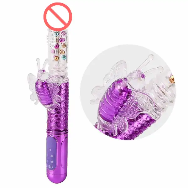 Thrusting Jack Rabbit Vibrator G Spot Butterfly
