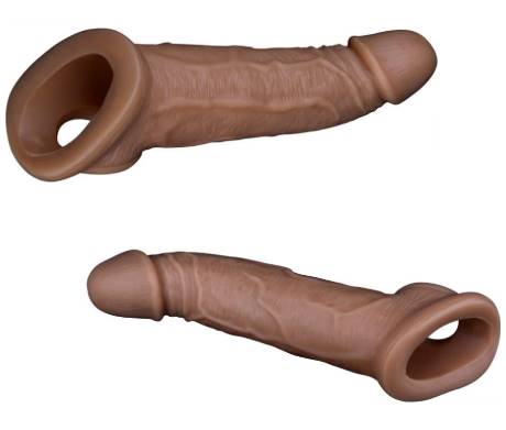 Penis Extender Sleeve with Enhancer Ball Girth