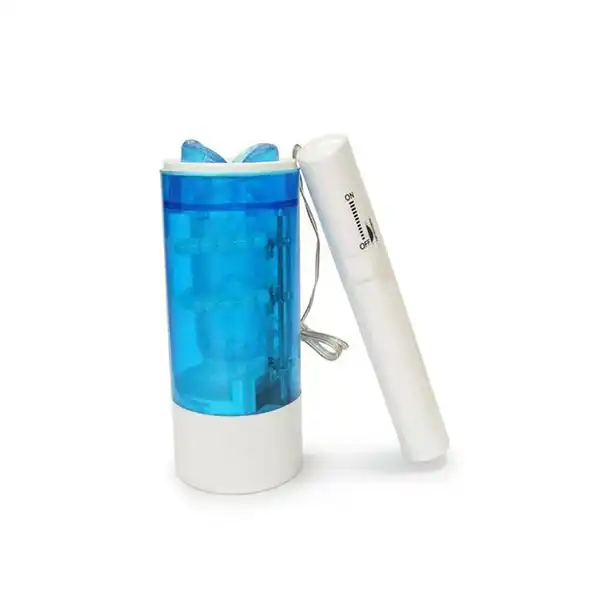 Sweet Blue Lips Automatic Oral Sex Masturbator For Men