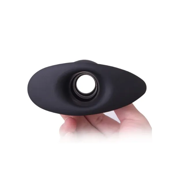 Large Soft Silicone Hollow Enema Butt Plug Prostate Massager