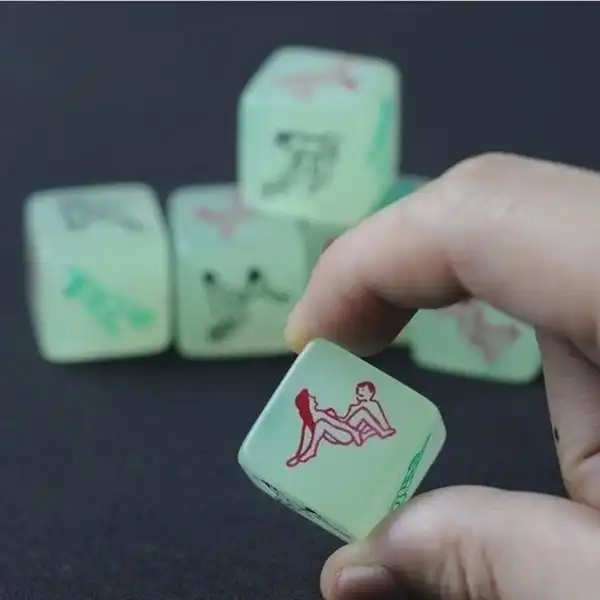 Luminous Dice Adult Games 6 Sides