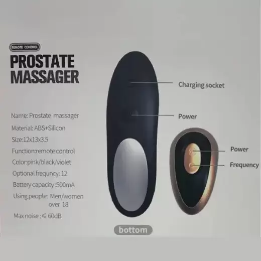 10 Speed Motion Vibrating Prostate Massager