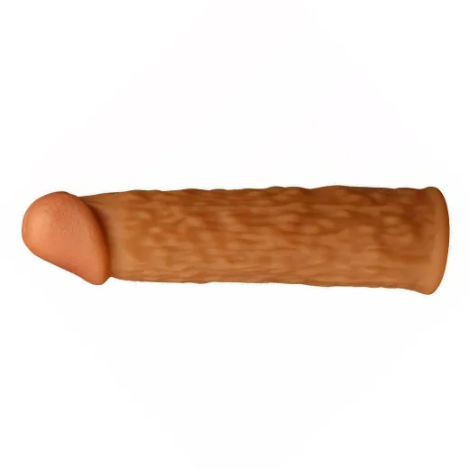 Male Textured Condom Penis Sleeve