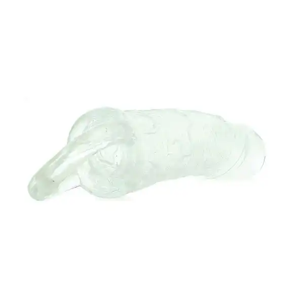 Transparent Men Penis Sleeve Extender