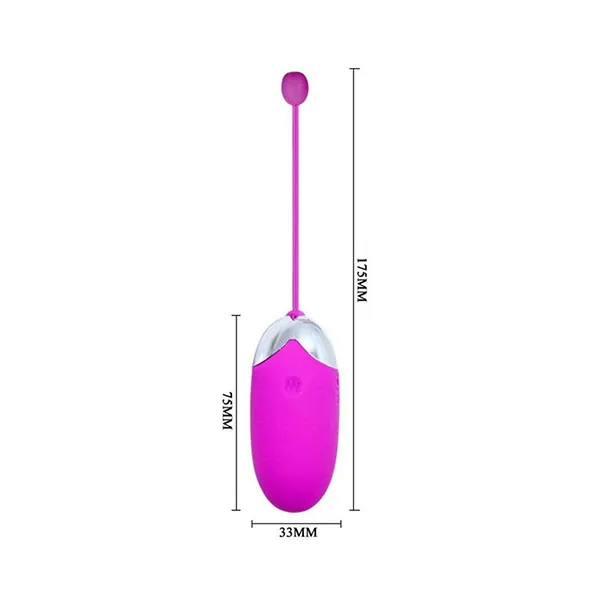Mobile App Control Vibrating Egg USB Charge Mini Rose Woman Clitoral Sucking