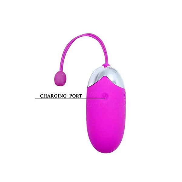 Mobile App Control Vibrating Egg USB Charge Mini Rose Woman Clitoral Sucking