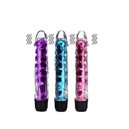 Multi Speed Soft Jelly Stick Vibrator