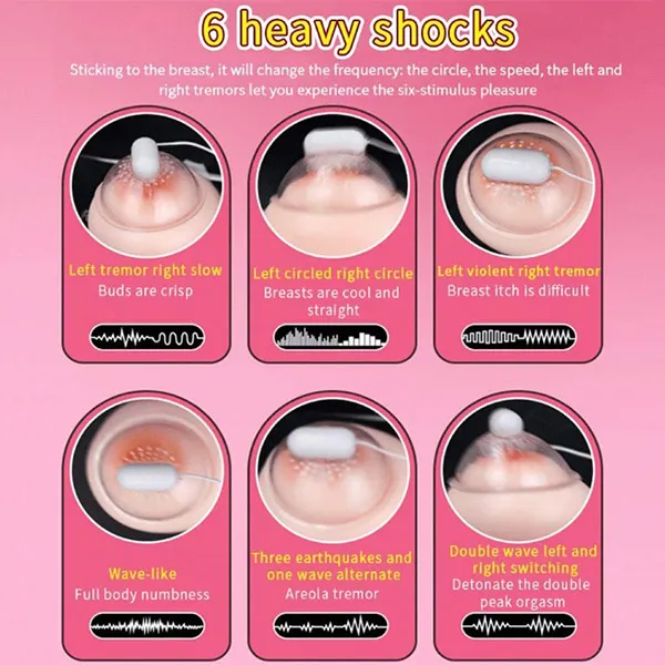 Nipple Sucker Electric Breast Enlarger Stimulator for Women