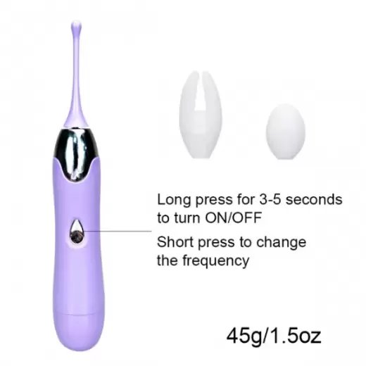 Nipple & Clit G-Spot Stimulator Massager