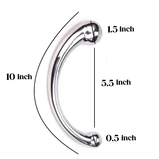 Njoy Curved Dual Ended Anal Plug