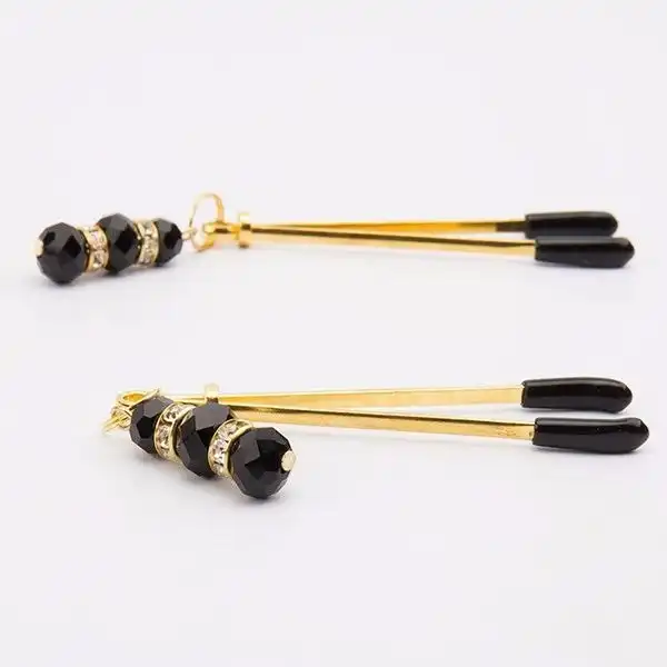 Pair of Golden Nipple Clamps