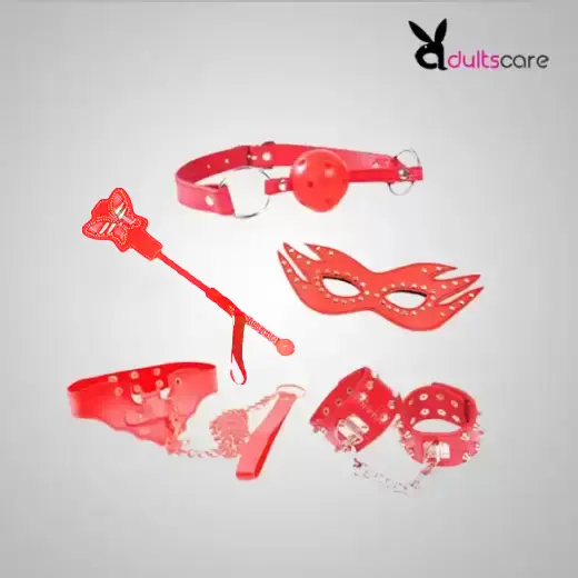 Passion 5 Pcs Fetish Bdsm Bondage Sex Kit