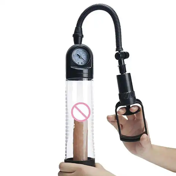 Pressure Gauge Penis Vacuum Pump