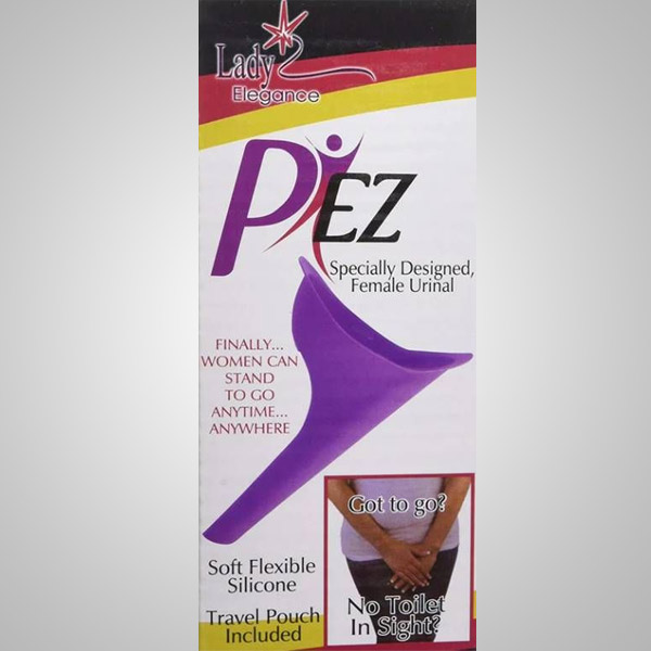 Pez Portable Female Travel Standing Pee Urinal Device
