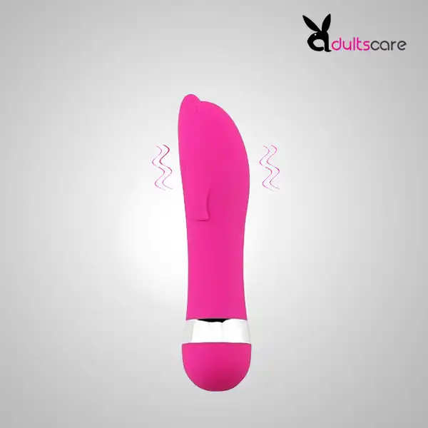 Pink Dolphin Mini Vibrator Massager