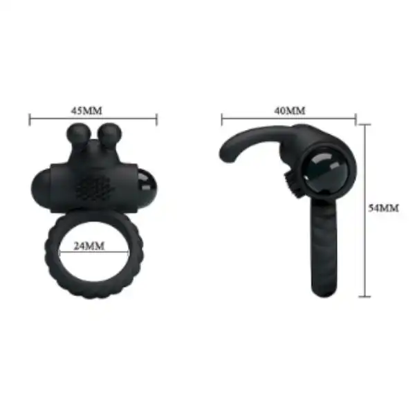 Pretty Love Eudora Silicone Cock Ring