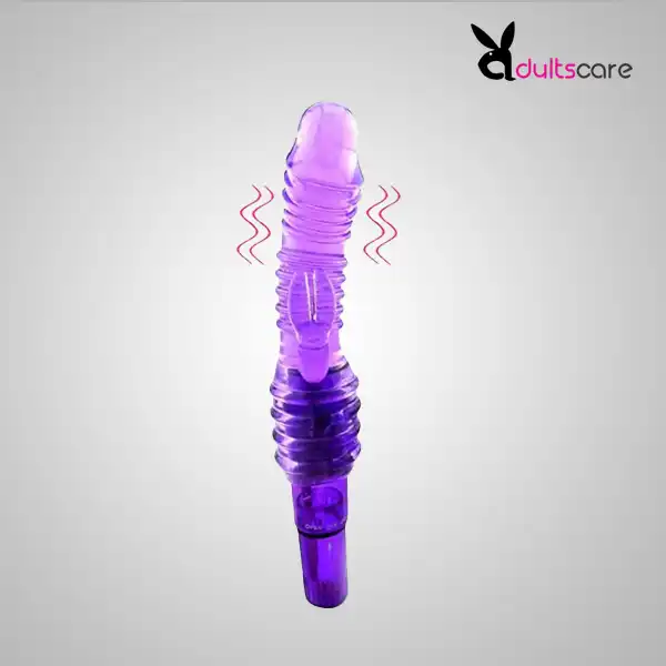 Purple Rabbit Vibrator Sex Toy For Women