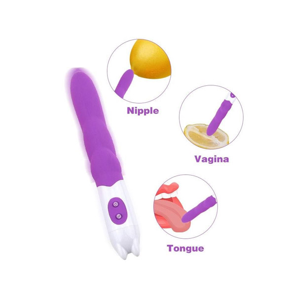 Purple Vibrator Female Masturbators G-Spot Clitoris Stimulator