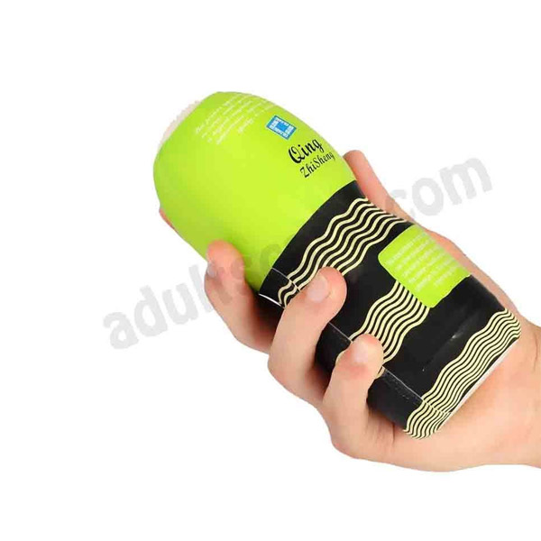 Qing Male Masturbation Aircraft Cup With Free Lube