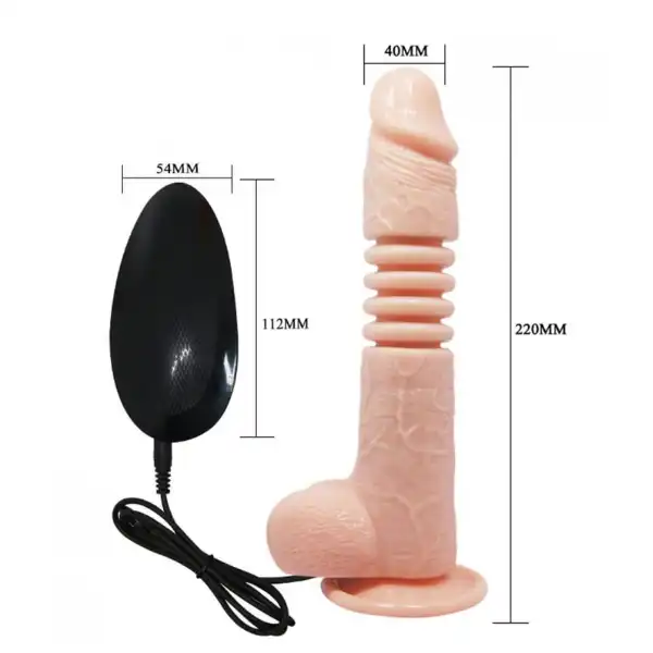 Thunder Up Realistic Dildo Vibrator