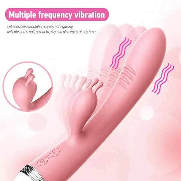 Rechargeable G-spot Rabbit Vibrator for Women Clitoris Stimulator