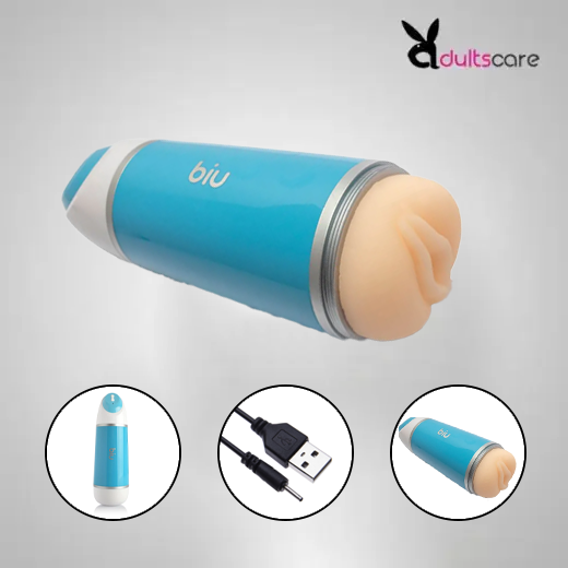 Rechargeable Vibrator Male Masturbator Cup