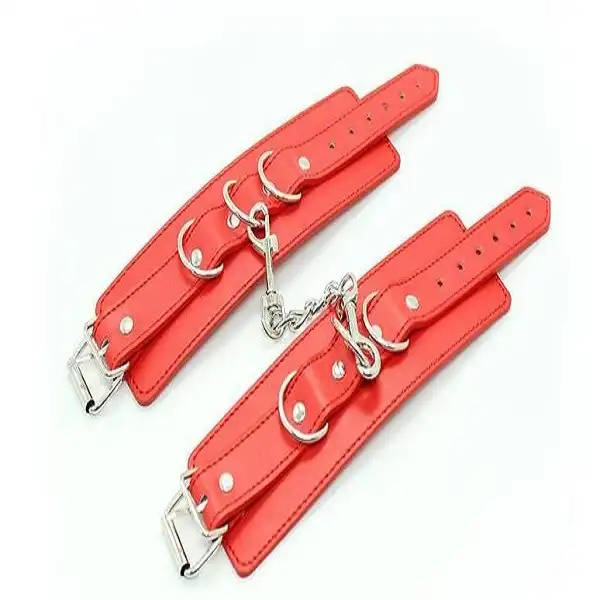 Red Soft BDSM Hand Cuffs
