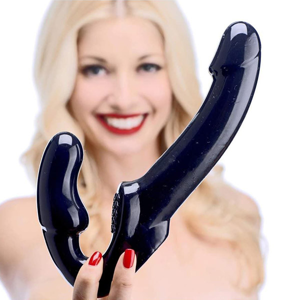 Revolver Strapless G-Spot Vibrating Dildo