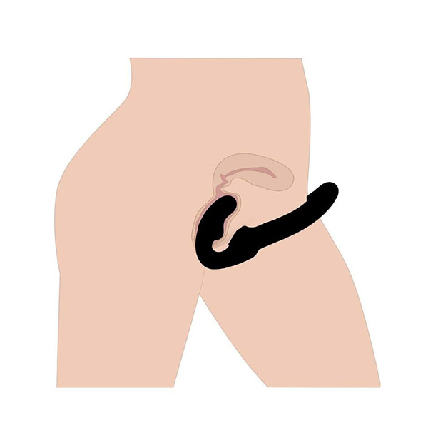 Revolver Strapless G-Spot Vibrating Dildo