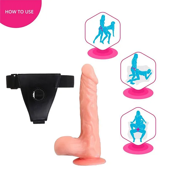 Roman Emperor Strap On Dildo Sex Toy
