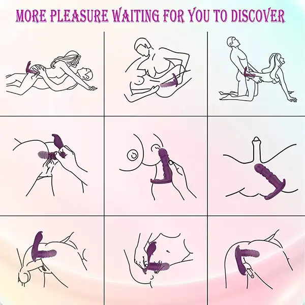 Rotating Vibrating Panty G Spot Clitoris Stimulator Vibrator