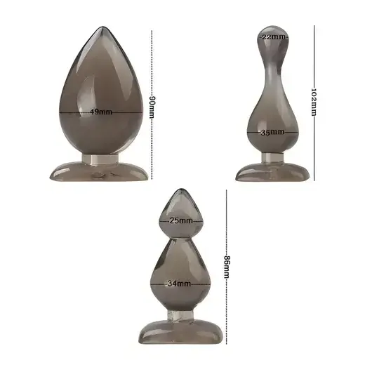 Royal Trio Butt Plug Training Kit