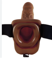 Hollow Strap On Dildo With Balls