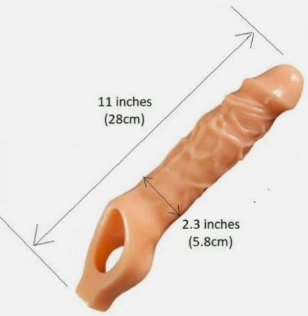 11 Inch Long Huge Extension Extender Sleeve