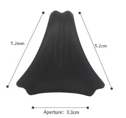 3 Holes Locking Triangle Shape Cock Ball Ring