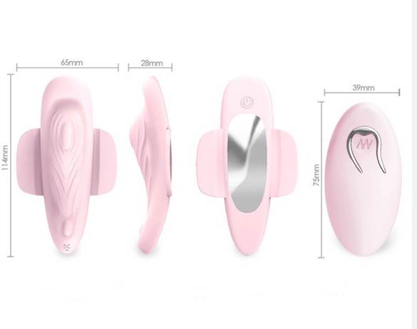 Wearable Panty Vibrator with Wireless Remote