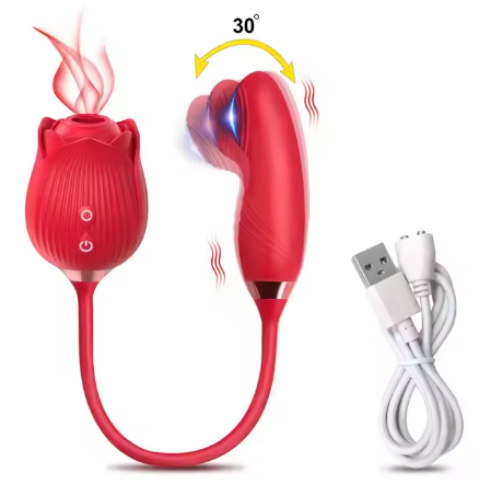 Sucking Rose G Spot Vibrator For Women