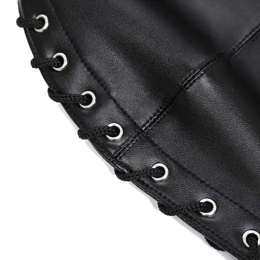 Sex Fetish Slave Hood Leather Mask