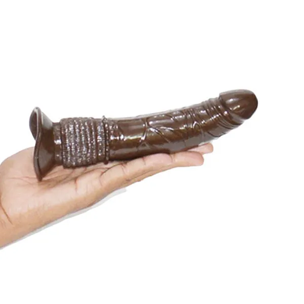 Shiny Straight Artificial Jelly Dick