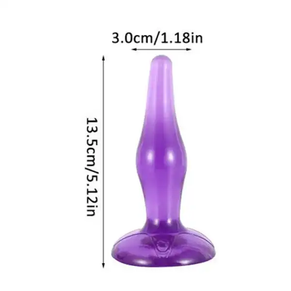Silicone Big Ass Plug Beads with Strong Suction Cup