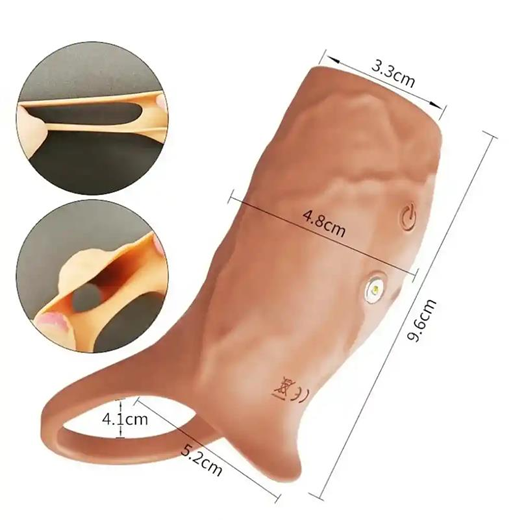 Silicone Powerful Vibrating Penis Ring