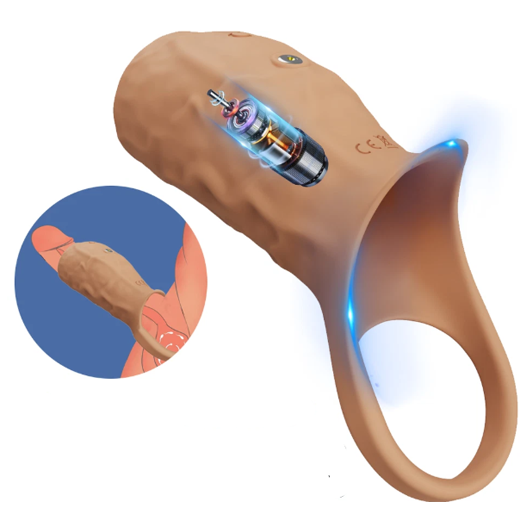 Silicone Powerful Vibrating Penis Ring