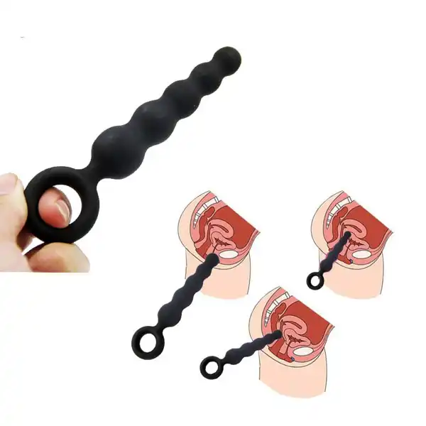 Silicone Butt Plugs Anal Beads Massager