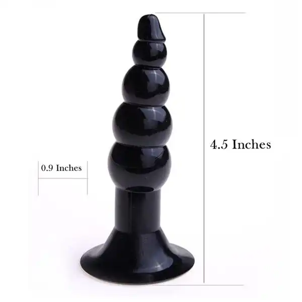 Silicone Hot Erotic G-Spot Stimulation Jelly Anal Plug