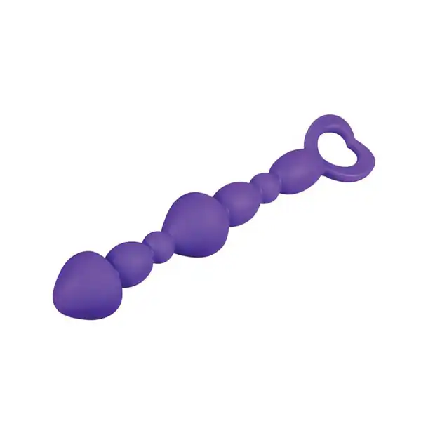 Silicone Long Anal Beads Plug