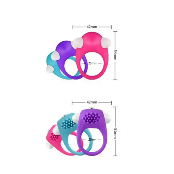 Silicone Ring Vibrator For Couple