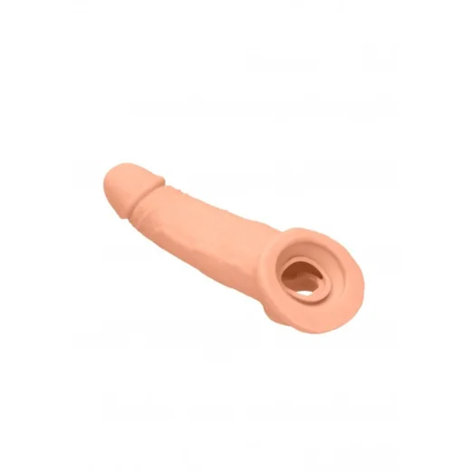 Silicone Double Hole Jumbo Penis Sleeve Extender