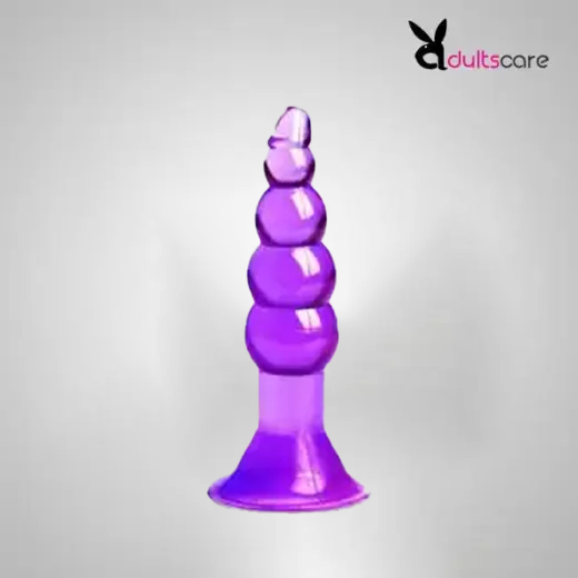 Silicone Hot Erotic G-Spot Stimulation Jelly Anal Plug